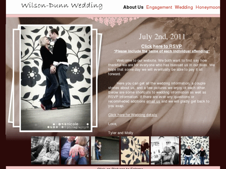 www.tylerandmollyswedding.com