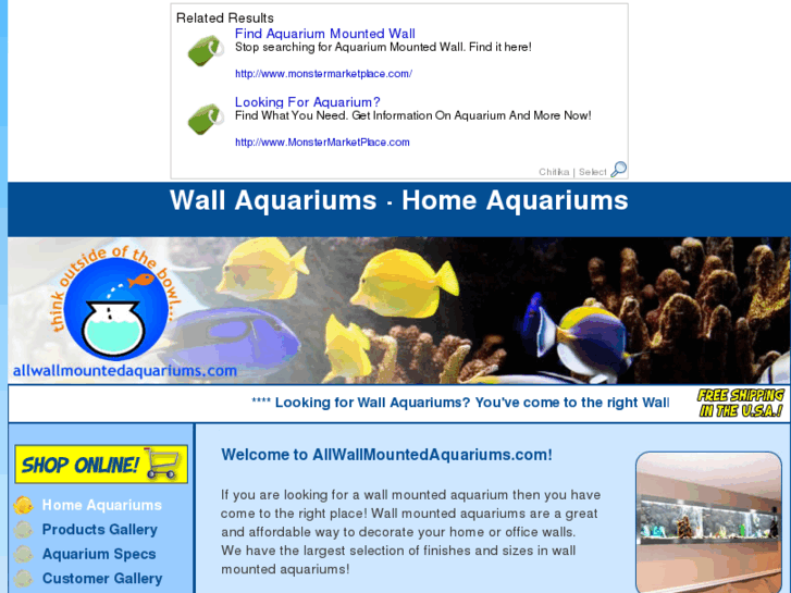 www.allwallmountedaquariums.com