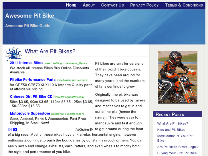 www.awesomepitbike.com