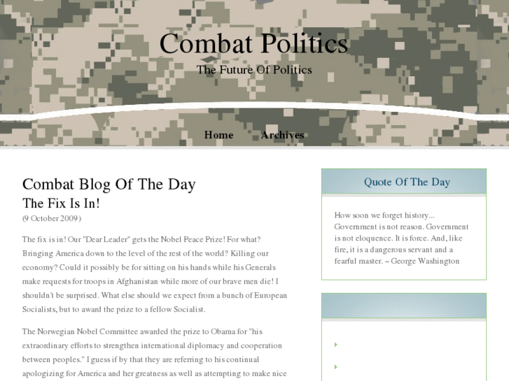 www.combatpolitics.com