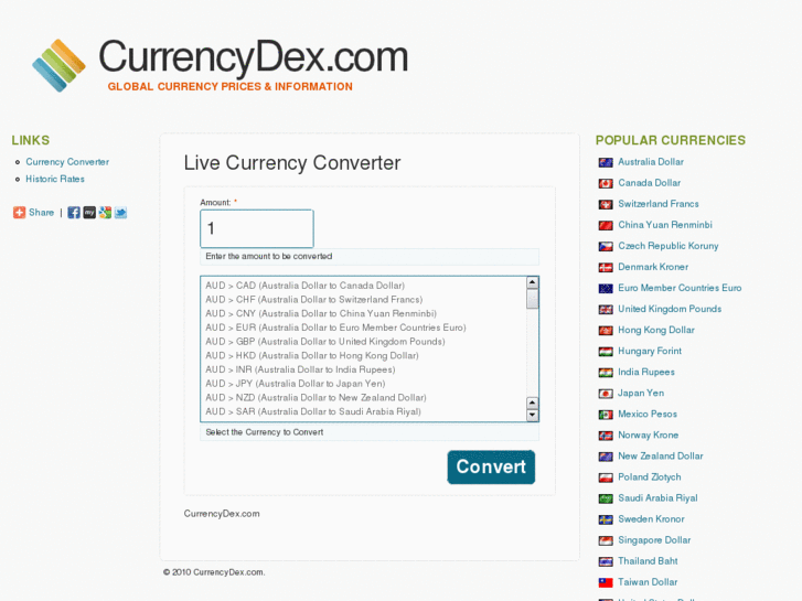 www.currencydex.com