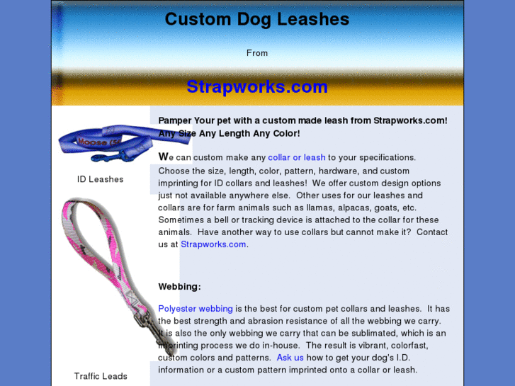 www.customdogleashes.net