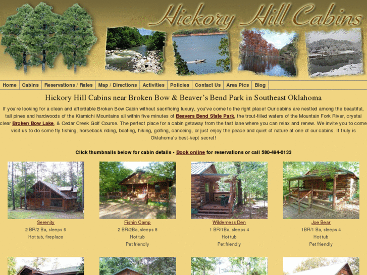 www.hickoryhillcabins.com