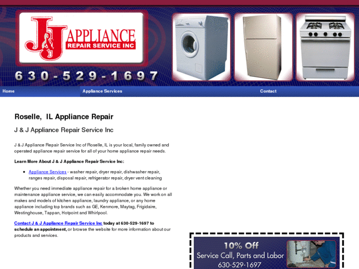 www.jandjapplianceil.com