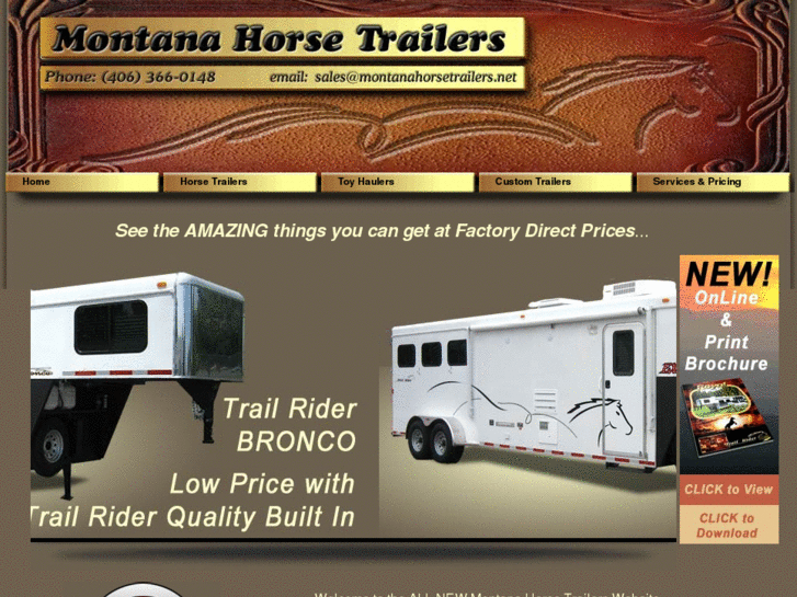 www.montanahorsetrailers.net