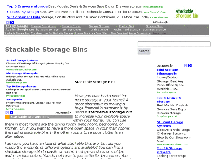 www.stackablestoragebin.com