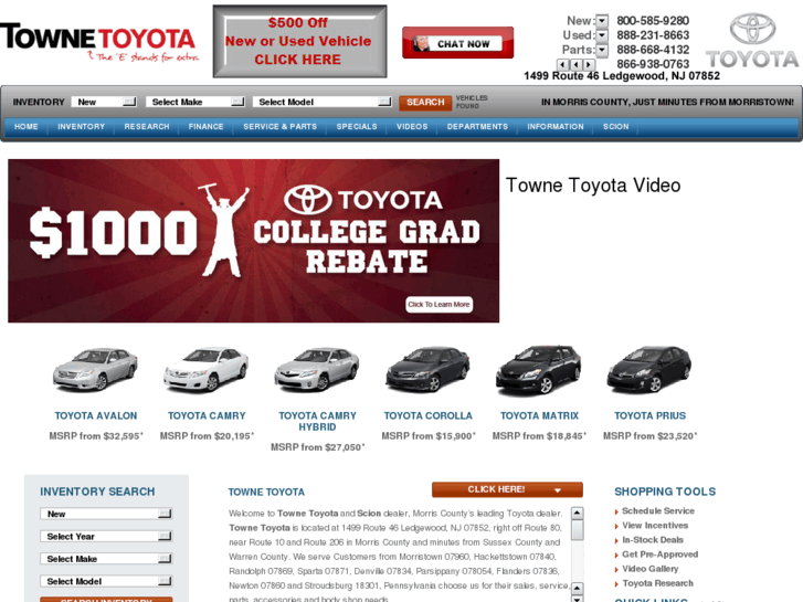 www.townetoyota.com