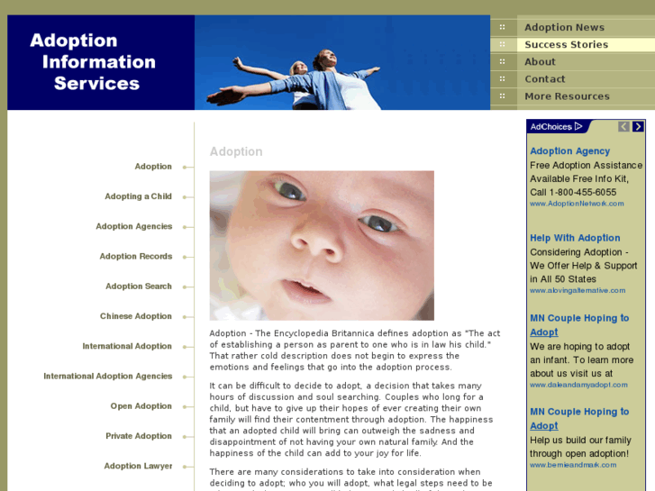 www.adoptioninformationservices.org