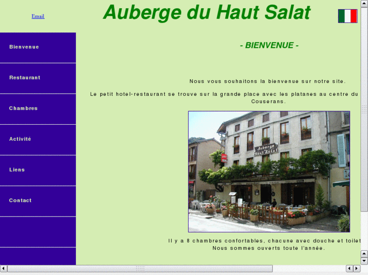 www.aubergeduhautsalat.com