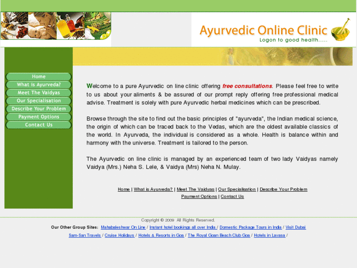 www.ayurvedic-onlineclinic.com