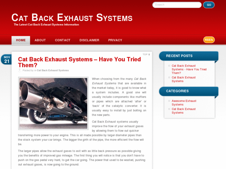 www.catbackexhaustsystems.net