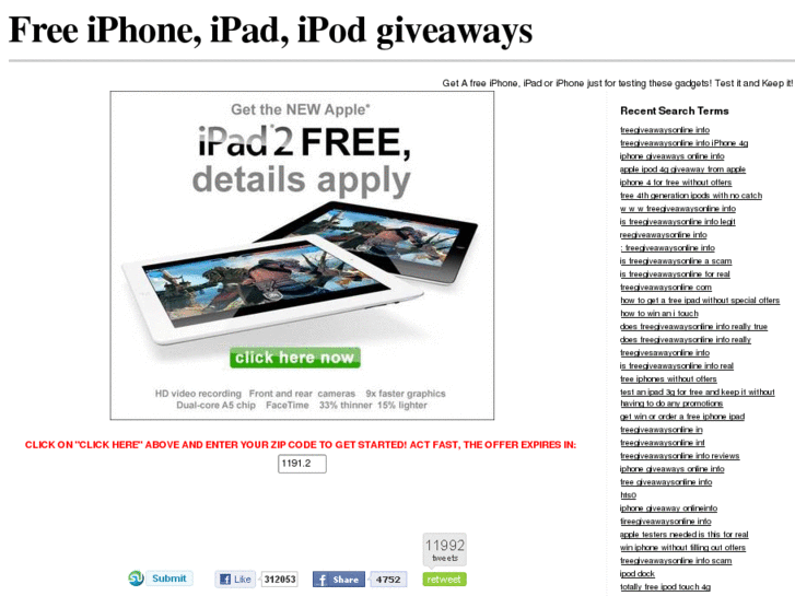 www.freegiveawaysonline.info