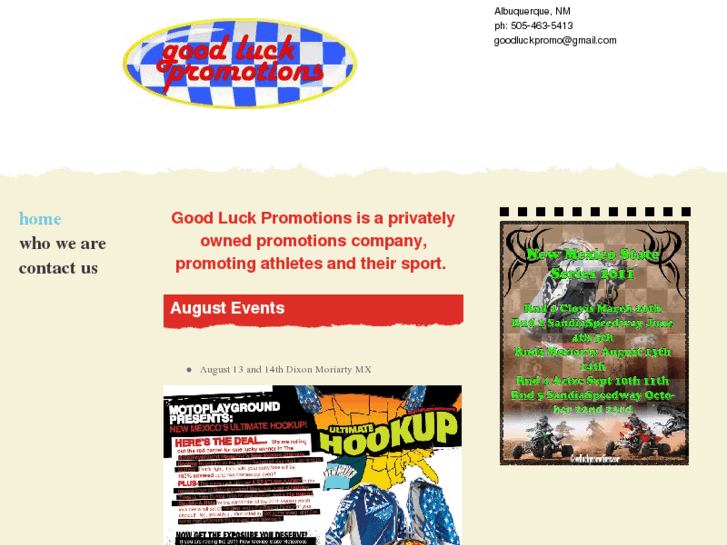 www.goodluckpromotions.com