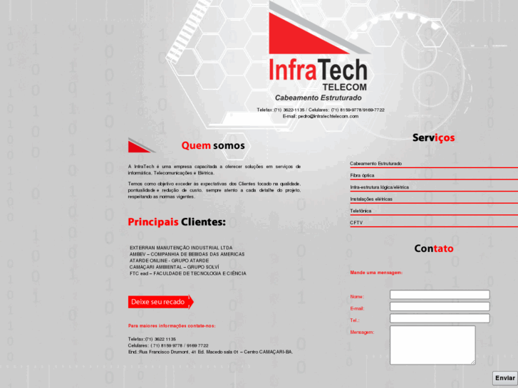 www.infratechtelecom.com