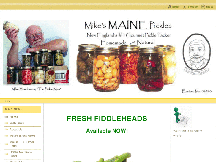 www.mikesmainepickles.com