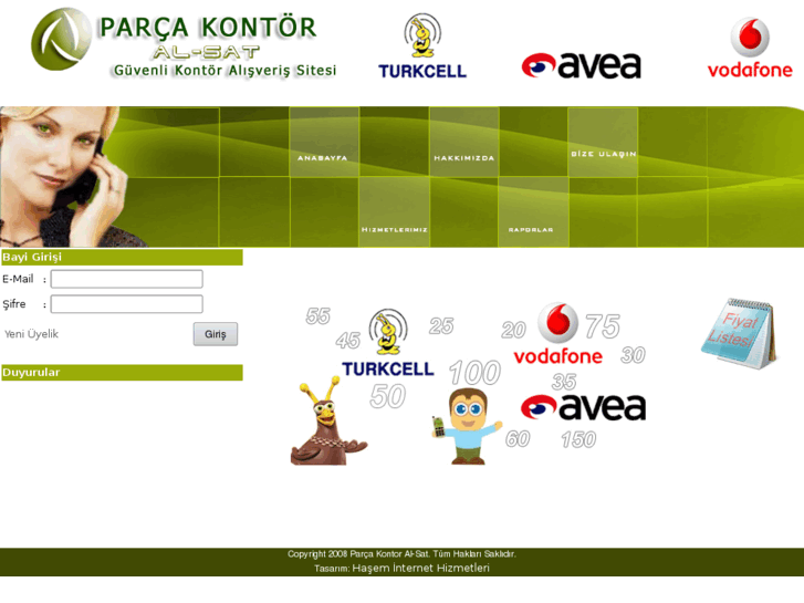 www.parcakontoralsat.com