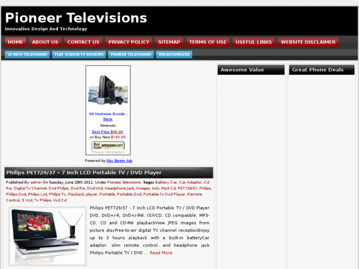 www.pioneertelevisions.info