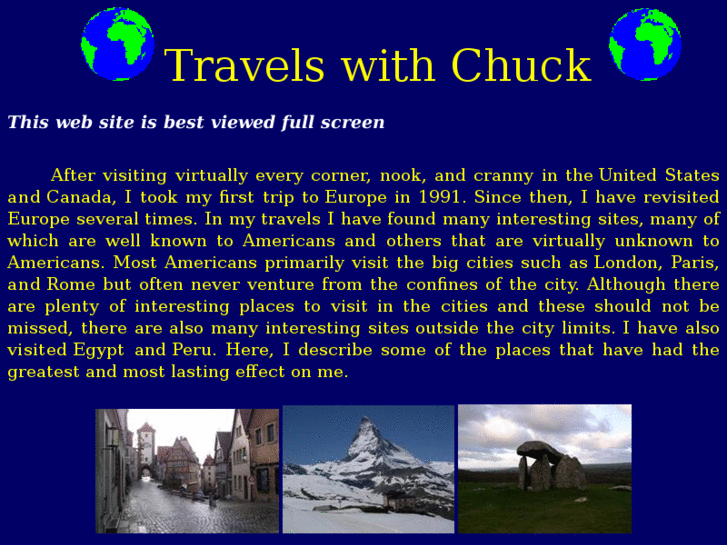 www.travelswithchuck.com