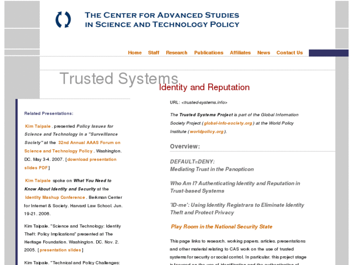 www.trusted-systems.info