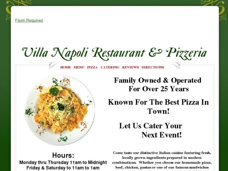 www.villanapolirestaurant.com