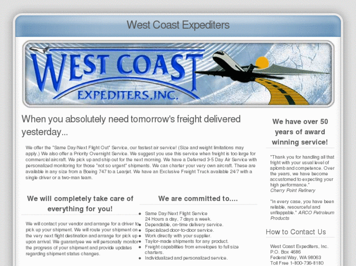 www.westcoastexpediters.com