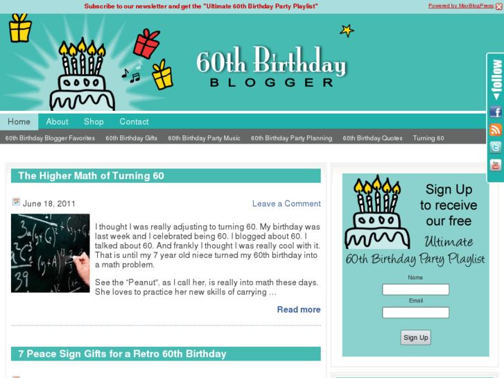 www.60thbirthdayblogger.com