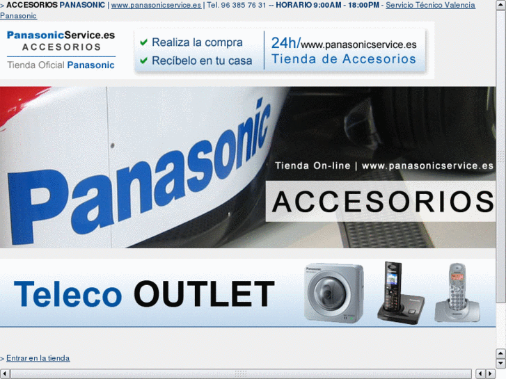 www.accesoriospanasonic.es