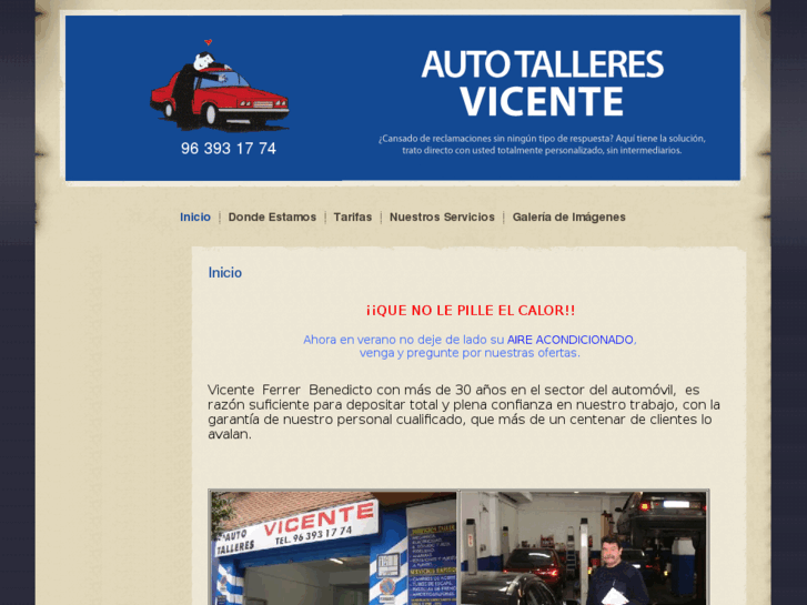 www.autotalleresvicente.com