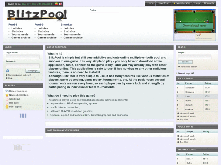 www.blitzpool.net