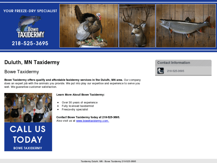 www.bowetaxidermy.net