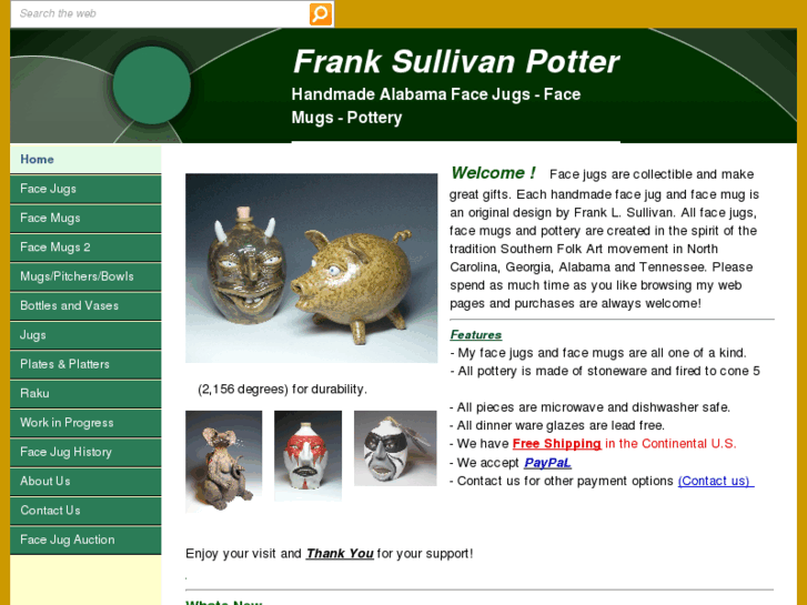 www.franksullivanpottery.com