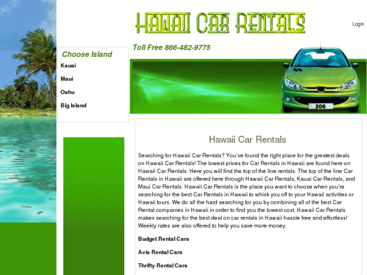 www.hawaiicarrentals.com