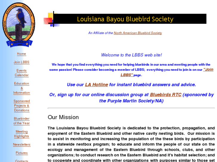 www.labayoubluebirdsociety.org