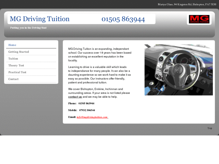 www.mgdrivingtuition.com