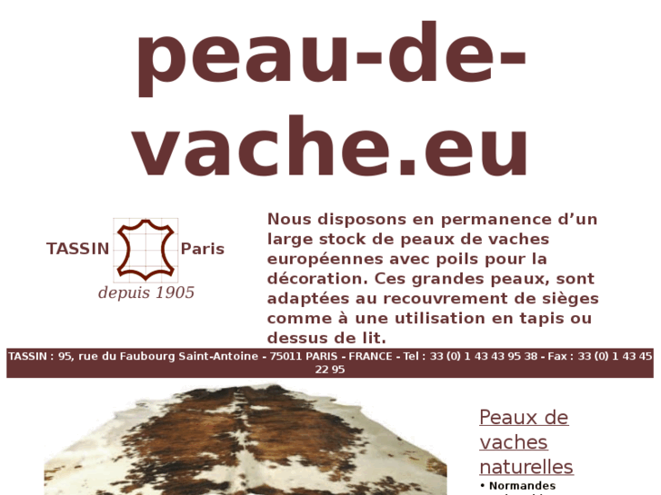 www.peau-de-vache.eu