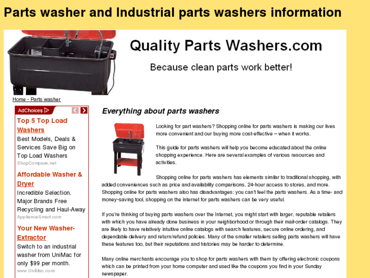 www.qualitypartswashers.com