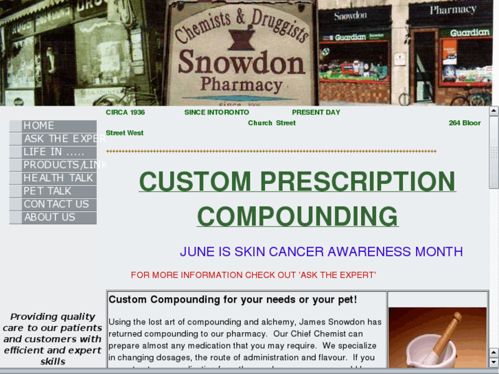 www.snowdonpharmacy.com