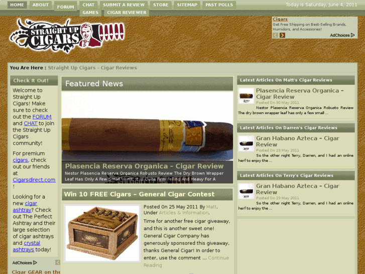 www.straightupcigars.com