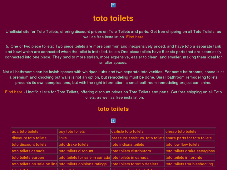 www.toto-toilets.com