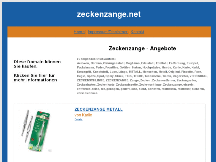 www.zeckenzange.net