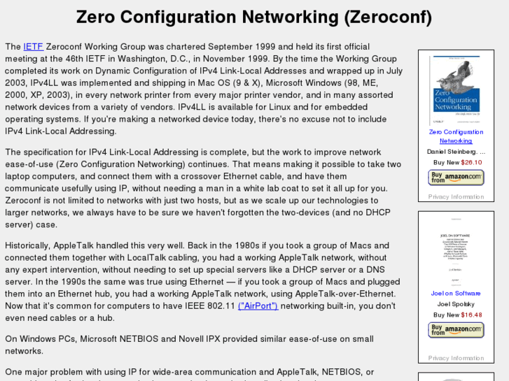 www.zeroconf.org