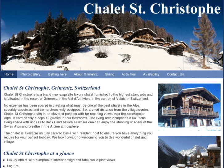 www.chaletstchristophe.com