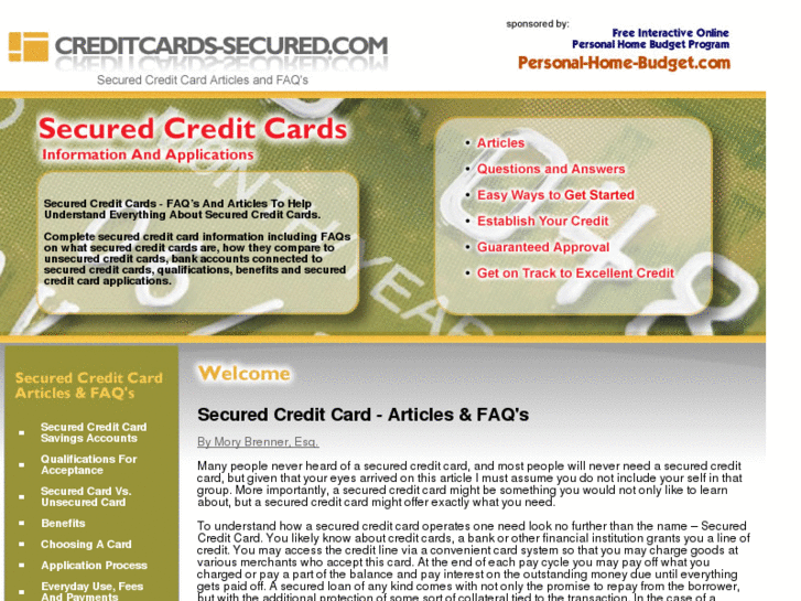 www.creditcards-secured.com