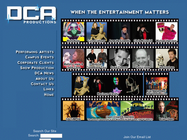 www.dcaproductions.com