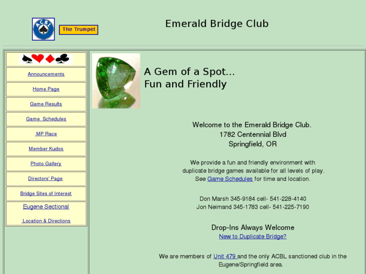 www.emeraldbridgeclub.com