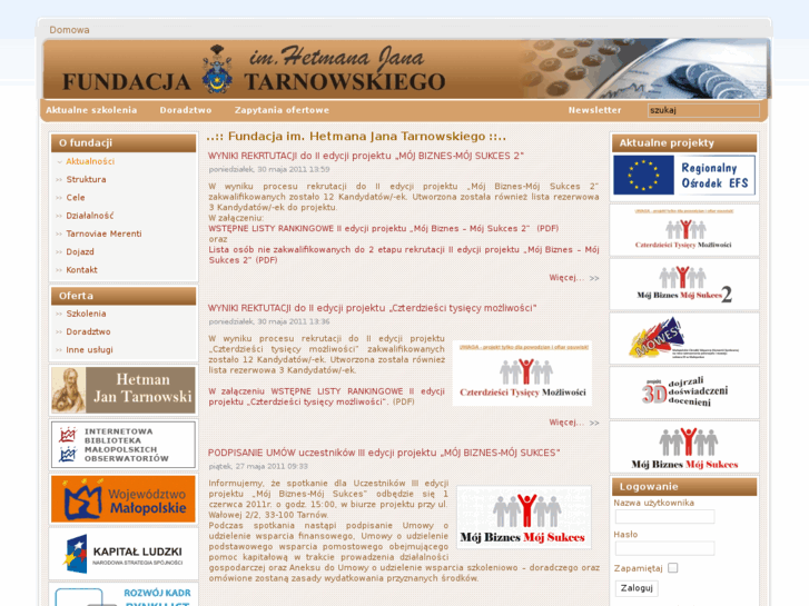 www.fundacjatarnowskiego.com