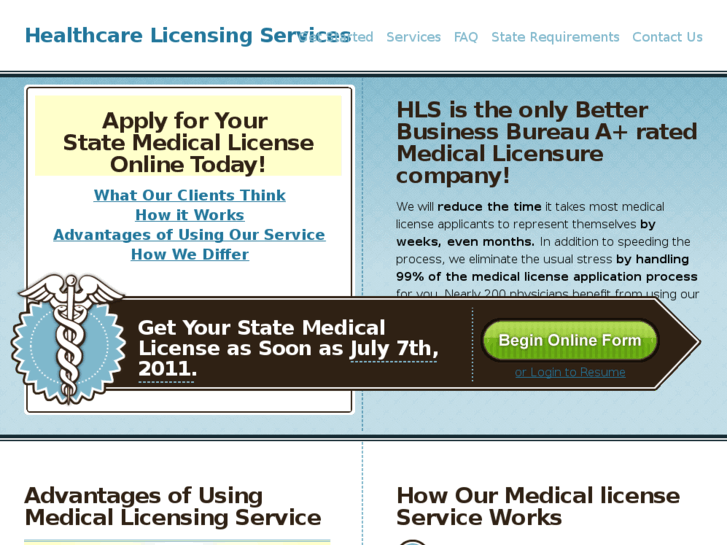 www.healthcarelicensing.com