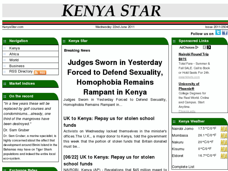 www.kenyastar.com