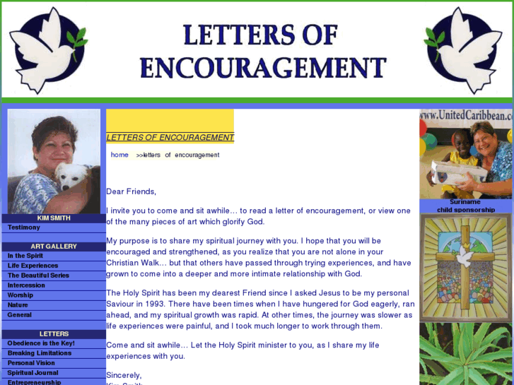 www.lettersofencouragement.com