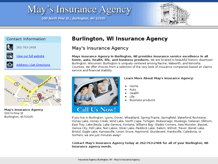 www.maysinsurancewi.com